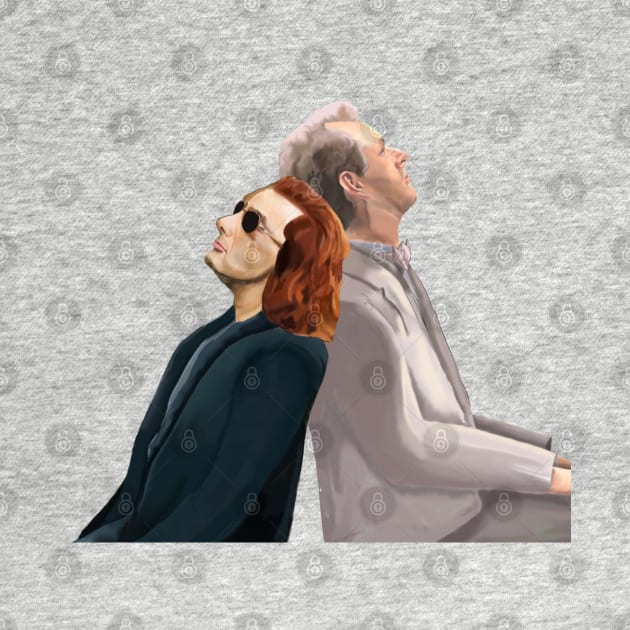 Good Omens by drawingsbymegsart